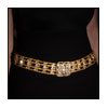 vintage belt-D&E Juliana Crystal and Gold