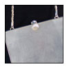 vintage handbag-Camel Envelope Clutch detail