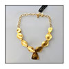 vintage necklace-kenneth lane gold-tone